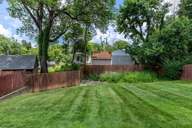 3803 Hampton Pl, Middletown, OH 45042 - view of fenced backyard