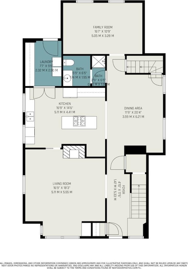 1117 Cypress St, Cincinnati, OH 45206 - view of home floor plan