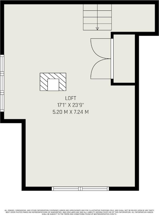 1117 Cypress St, Cincinnati, OH 45206 - view of home floor plan