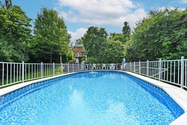 7423 View Place Dr, Springfield Twp, OH 45224 - view of swimming pool featuring view of scattered trees