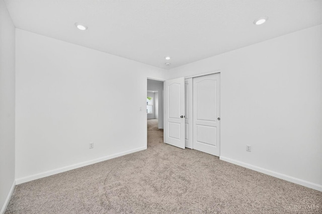 5322 Observer Ct, Turtle Creek Twp, OH 45036 - unfurnished bedroom with carpet flooring, recessed lighting, and a closet