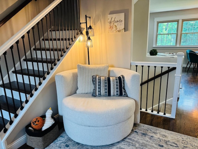 4 Creekwood Sq, Glendale, OH 45246 - stairs with wood finished floors