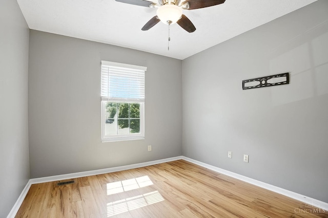 4653 Cardinal Dr, Union Twp, OH 45244 - unfurnished room featuring light wood finished floors and ceiling fan