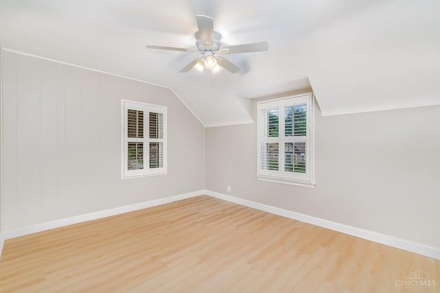 1427 Beaverton Ave, Cincinnati, OH 45237 - bonus room with wood finished floors, ceiling fan, and lofted ceiling