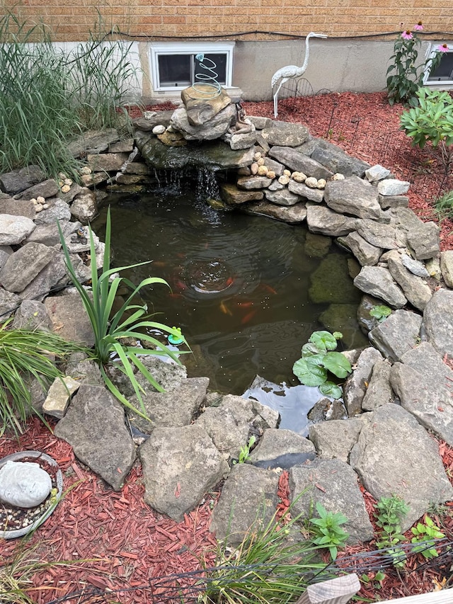 1107 Covedale Ave, Cincinnati, OH 45238 - exterior view of a garden pond
