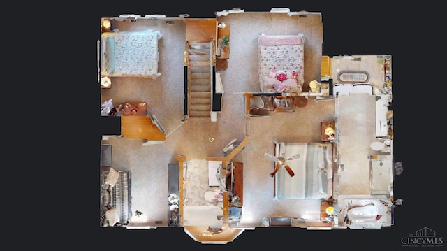 6711 Bayberry Ct, Hamilton Twp, OH 45039 - view of property floor plan