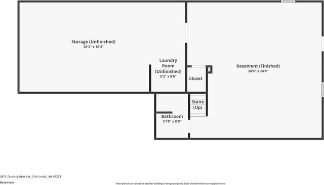 5817 Countryview Ter, Delhi Twp, OH 45233 - view of home floor plan