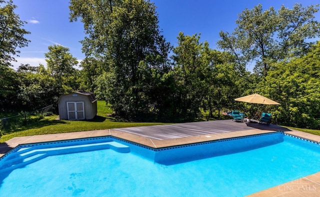 5817 Countryview Ter, Delhi Twp, OH 45233 - swimming pool featuring a storage unit