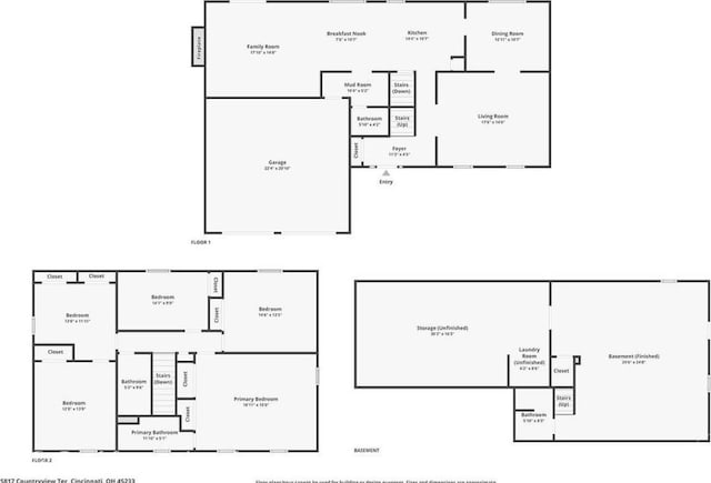 5817 Countryview Ter, Delhi Twp, OH 45233 - view of home floor plan