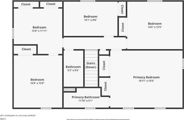 5817 Countryview Ter, Delhi Twp, OH 45233 - view of home floor plan