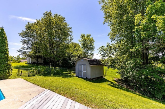 5817 Countryview Ter, Delhi Twp, OH 45233 - fenced backyard featuring a shed and a patio