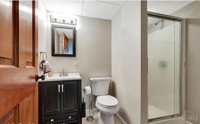 5817 Countryview Ter, Delhi Twp, OH 45233 - bathroom with a stall shower and vanity
