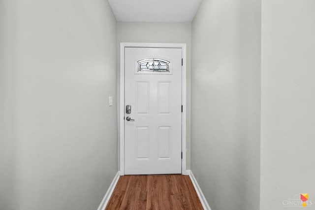 2711 Price Ave, Cincinnati, OH 45204 - doorway featuring wood finished floors and baseboards