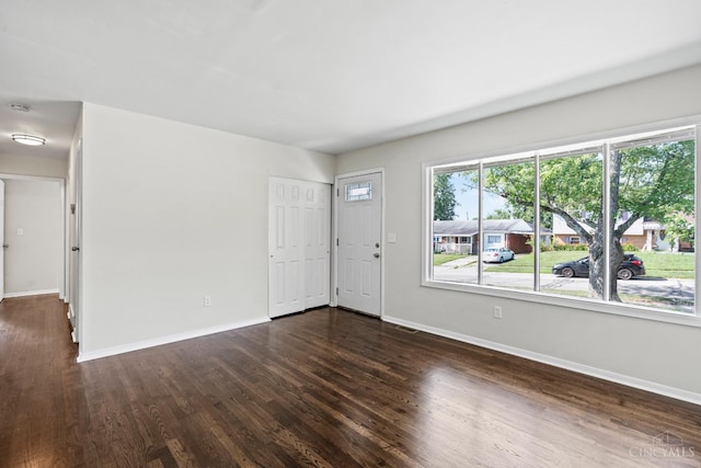 2016 Mistyhill Dr, Springfield Twp, OH 45240 - foyer with dark wood-style flooring