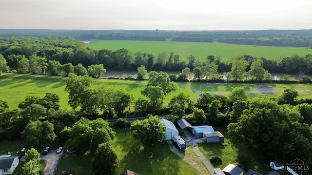176 Lakeview Dr, Monroe, OH 45044 - aerial view of sparsely populated area featuring a pastoral area