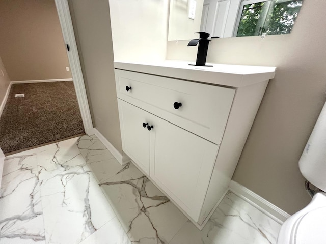 176 Lakeview Dr, Monroe, OH 45044 - bathroom with marble finish flooring and vanity