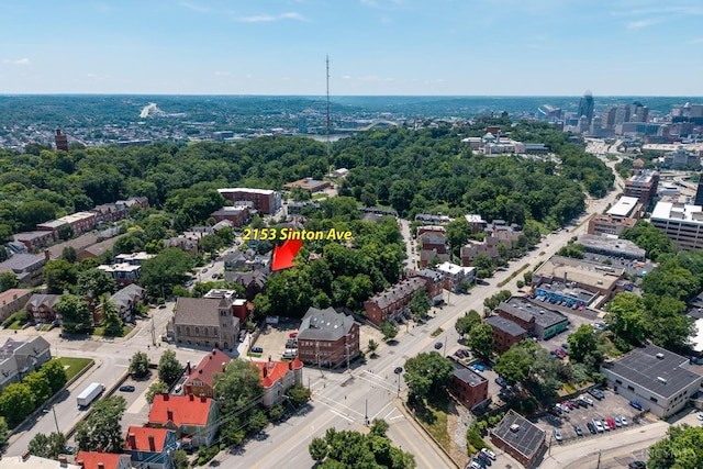 2153 Sinton Ave, Cincinnati, OH 45206 - bird's eye view