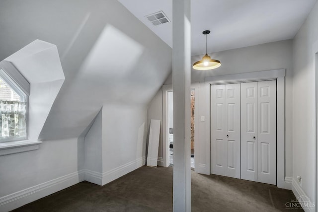 2153 Sinton Ave, Cincinnati, OH 45206 - additional living space with carpet floors and lofted ceiling