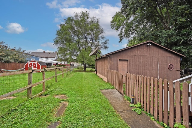 1319 Jefferson Ave, Reading, OH 45215 - view of yard with an outbuilding
