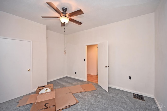1319 Jefferson Ave, Reading, OH 45215 - spare room featuring carpet and a ceiling fan