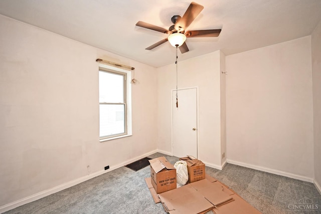 1319 Jefferson Ave, Reading, OH 45215 - empty room featuring carpet and a ceiling fan