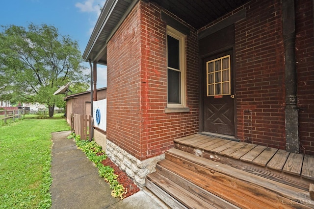 1319 Jefferson Ave, Reading, OH 45215 - view of exterior entry featuring brick siding