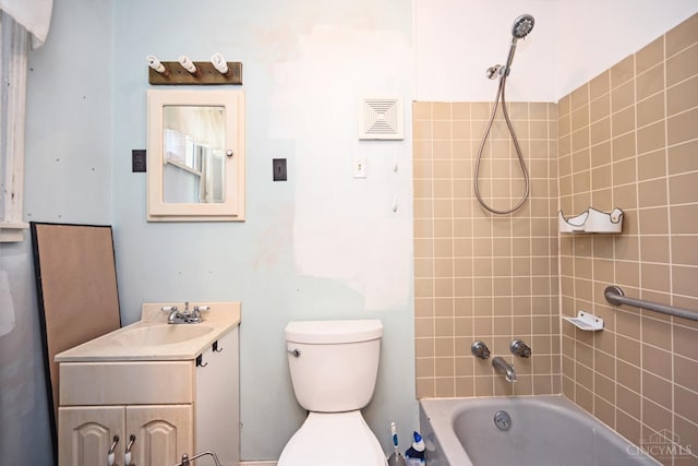 1319 Jefferson Ave, Reading, OH 45215 - full bathroom featuring vanity and bathing tub / shower combination