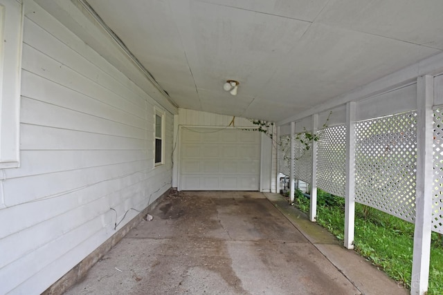 1008 Garden Ave, Middletown, OH 45044 - view of patio featuring an attached carport