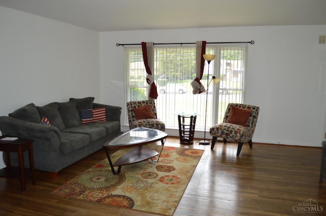 11528 Kenn Rd, Forest Park, OH 45240 - living room featuring plenty of natural light and wood finished floors
