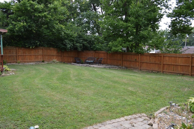 11528 Kenn Rd, Forest Park, OH 45240 - fenced backyard featuring a patio