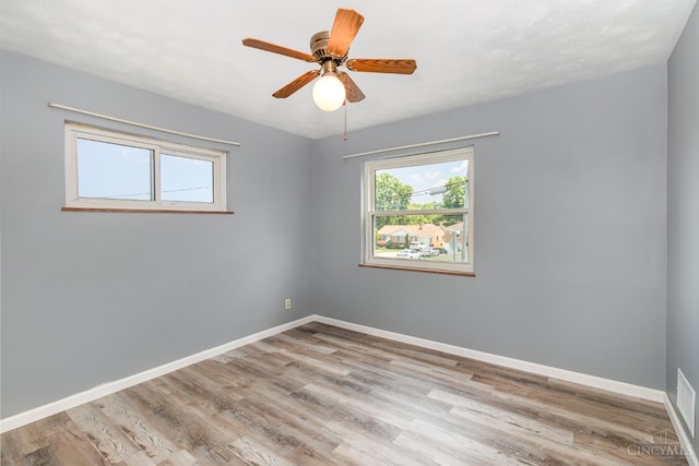 1127 Anderson Fry, Delhi Twp, OH 45238 - spare room with wood finished floors and ceiling fan