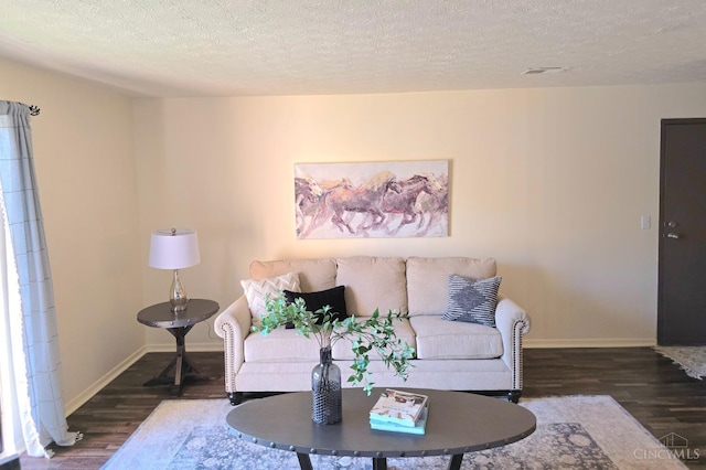 541 Davis Rd Unit 8, Pierce Twp, OH 45255 - living room with wood finished floors and a textured ceiling