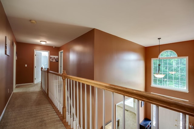 5088 Harvestdale Dr, Mason, OH 45040 - corridor with baseboards and carpet flooring