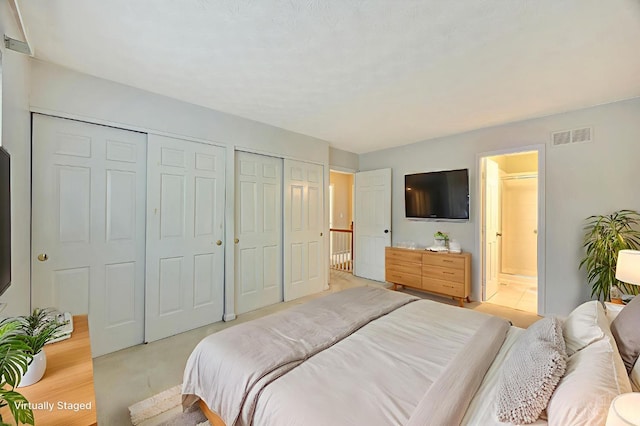 10854 Ponds Ln Unit 8, Sycamore Twp, OH 45242 - bedroom featuring multiple closets and ensuite bathroom