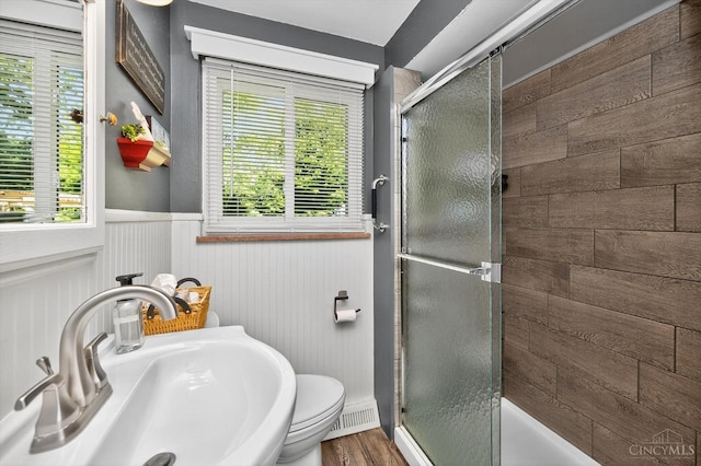 5744 Melody Ln, Milford, OH 45150 - bathroom featuring toilet and wainscoting