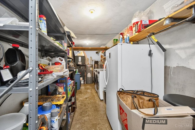 5744 Melody Ln, Milford, OH 45150 - storage area with washer / dryer