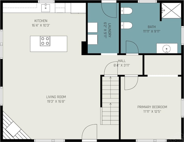 11818 Cloverlick Rd, Bethel, OH 45106 - view of property floor plan