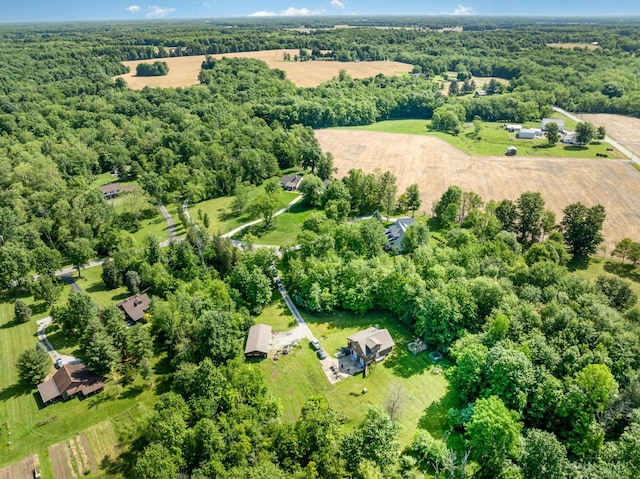 11818 Cloverlick Rd, Bethel, OH 45106 - aerial view of property's location featuring rural landscape and a heavily wooded area
