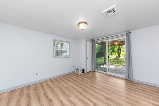 340 N E St, Bethel, OH 45106 - empty room with light wood finished floors and baseboards