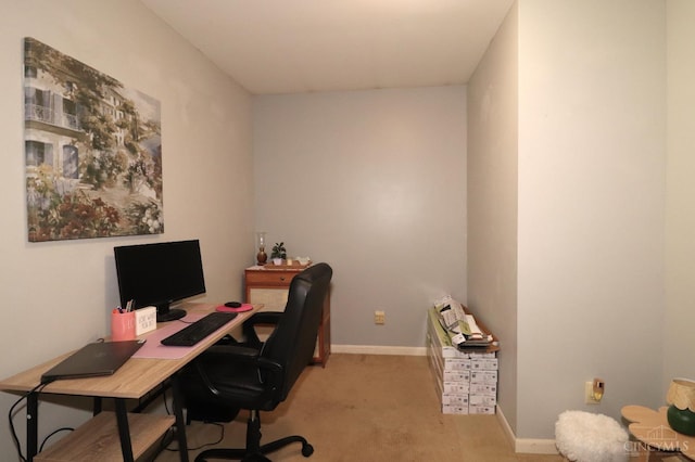 416 N Broadway St, Blanchester, OH 45107 - home office featuring carpet and baseboards