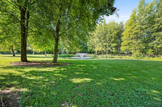 6911 Cozaddale Rd, Goshen, OH 45122 - view of green lawn featuring a water view