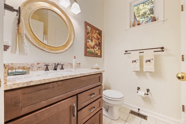 6911 Cozaddale Rd, Goshen, OH 45122 - half bath with vanity and tile patterned flooring
