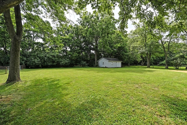5428 Tallawanda Dr, Fairfield, OH 45014 - view of yard with an outdoor structure
