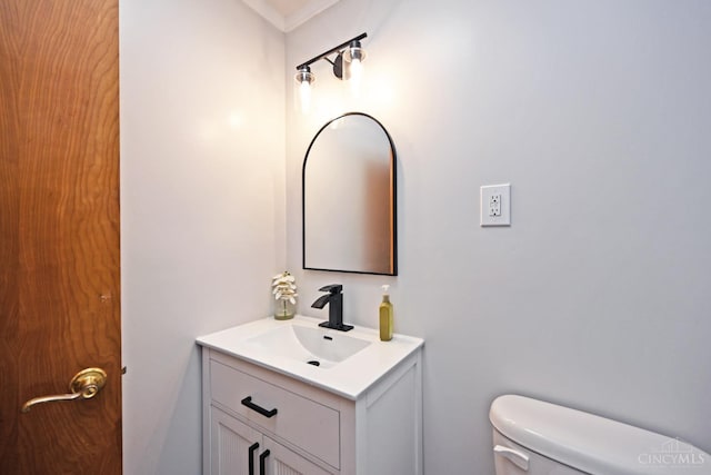 5428 Tallawanda Dr, Fairfield, OH 45014 - bathroom featuring toilet and vanity