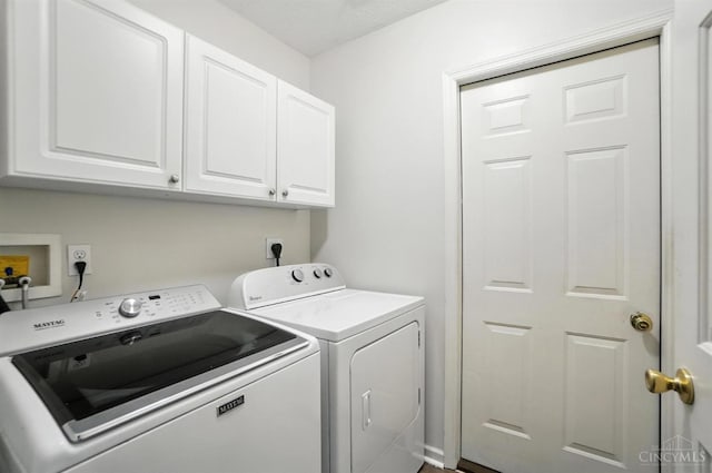 1300 Muirfield, Miami Twp, OH 45150 - washroom with cabinet space and washing machine and clothes dryer