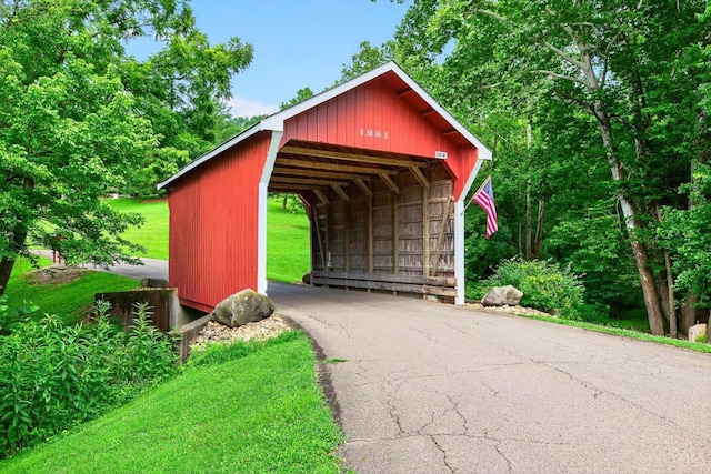 10869 Sand Run Rd, Whitewater Twp, OH 45030 - view of community featuring a detached carport and a pole building