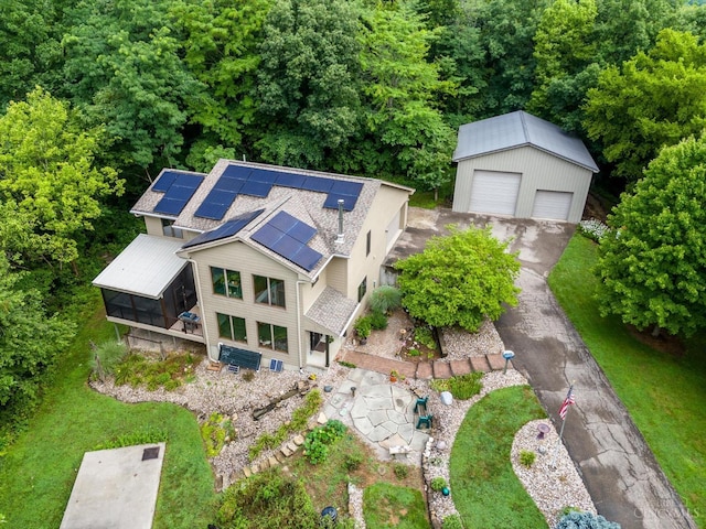 10869 Sand Run Rd, Whitewater Twp, OH 45030 - view from above of property