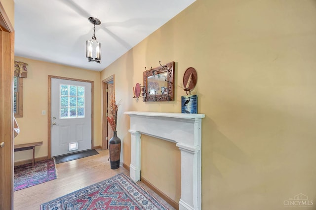 799 Millville Oxford Rd, Hamilton, OH 45013 - foyer featuring wood finished floors and baseboards
