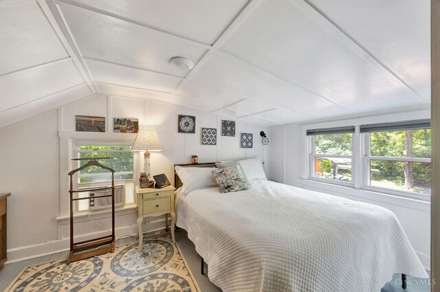 799 Millville Oxford Rd, Hamilton, OH 45013 - bedroom with vaulted ceiling and wood finished floors