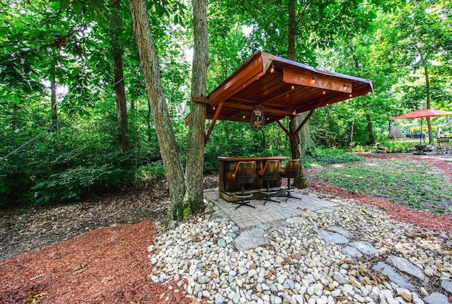 799 Millville Oxford Rd, Hamilton, OH 45013 - view of yard featuring a patio area